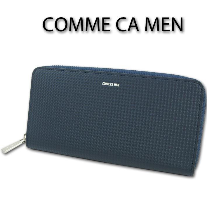 未使用品 【COMME CA MEN】 コムサメン / 牛革 / 長財布 - 長財布