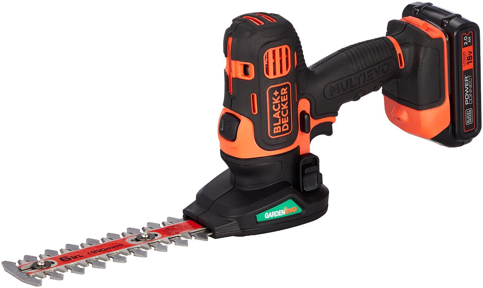 PatternName:単品 ブラックアンドデッカー(BLACK+DECKER) コードレス マルチツール ガーデンエボ ガーデン ガーデニング 農業 園芸用機器 ブレード2種 軽量 コンパクト ガーデニング 初心者 GEVO183N