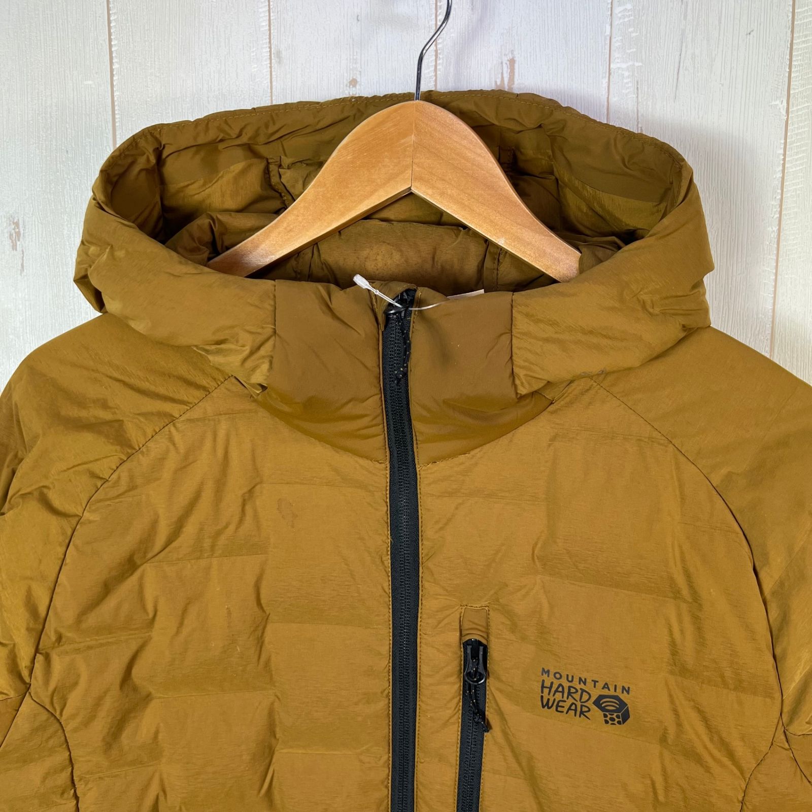 Men s M ブラウン系 Mountain Hardwear マウンテンハードウェア ストレッチ ダウン フーディ Stretchdown Hoody ウェア トップス アウター ジャケット ダウンインサレーション z 0