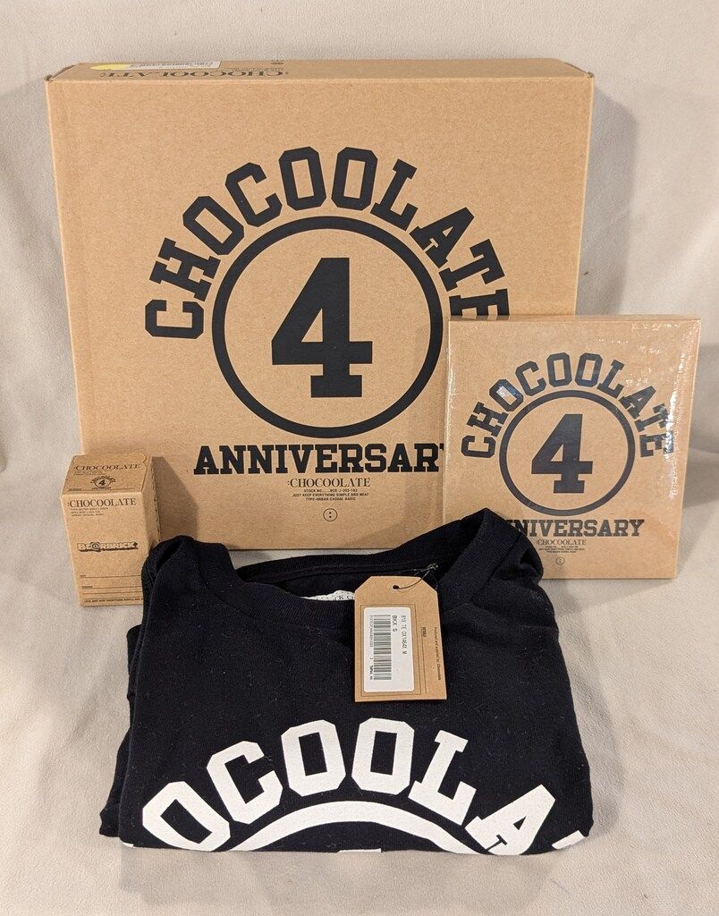 MEDICOM TOY BE RBRICK CHOCOOLATE CHOCOOLATE4周年記念 BE RBRICK CD Tシャツセット