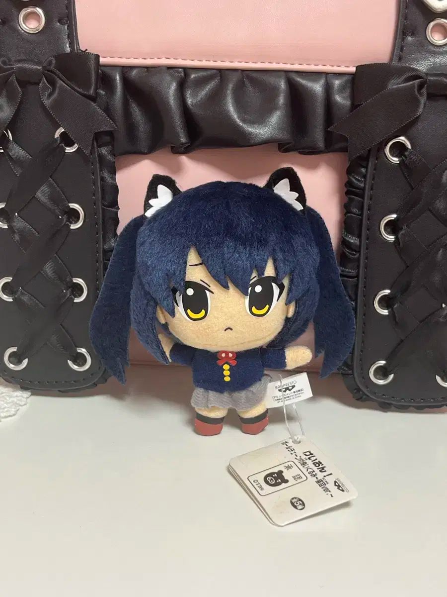 けいおん！ 中野 梓 ネコミミ ぬい 人形 ぬいぐるみ ぬい けい