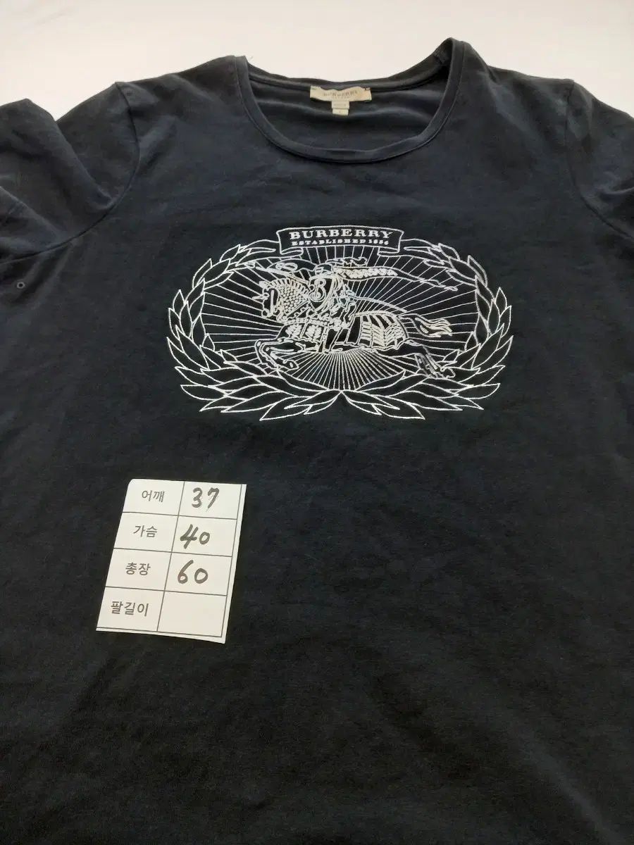 ★韓国の人気★【BURBERRY】★コットン ジャージ 半袖 Tシャツ★ ☆Burberry☆コットン 半袖 シャツ
