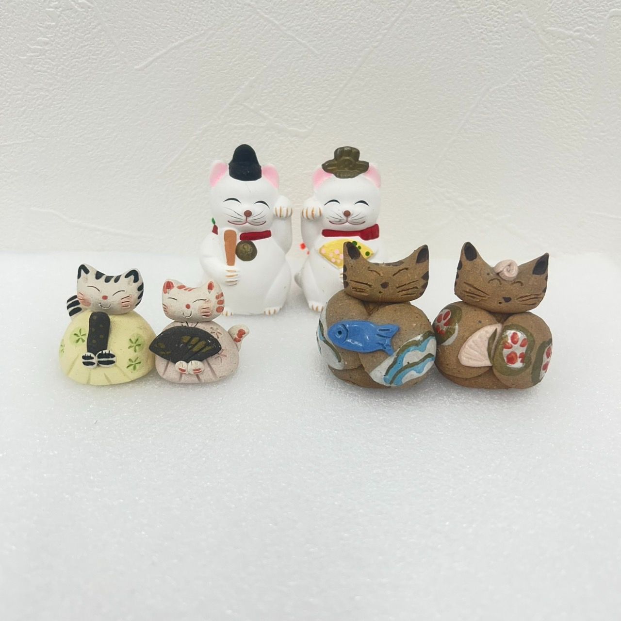 猫の置物まとめ売り レノックス メイ・フラワーズ・キティ・キャット