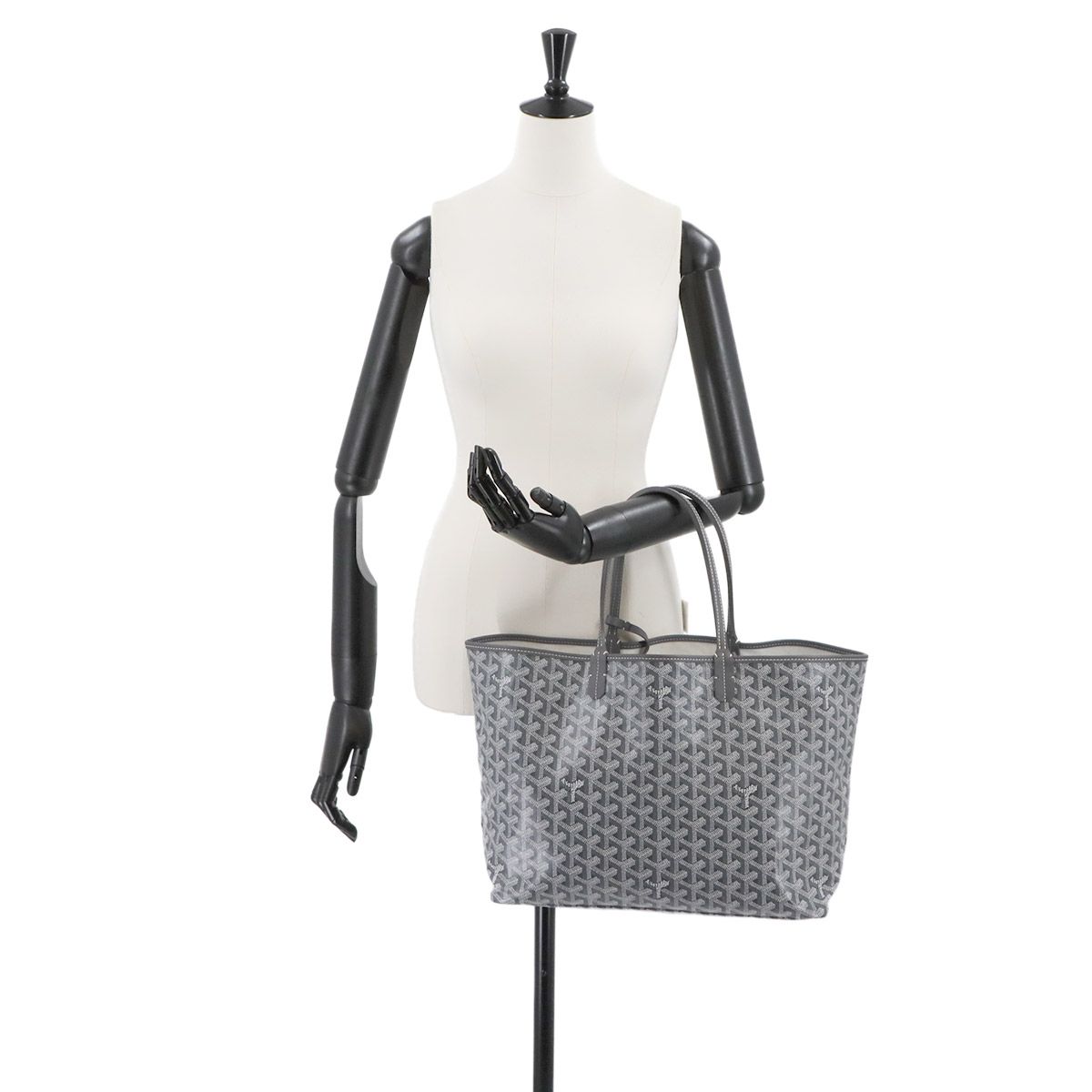 未使用 展示品 ゴヤール GOYARD サンルイ PM トート バッグ PVC