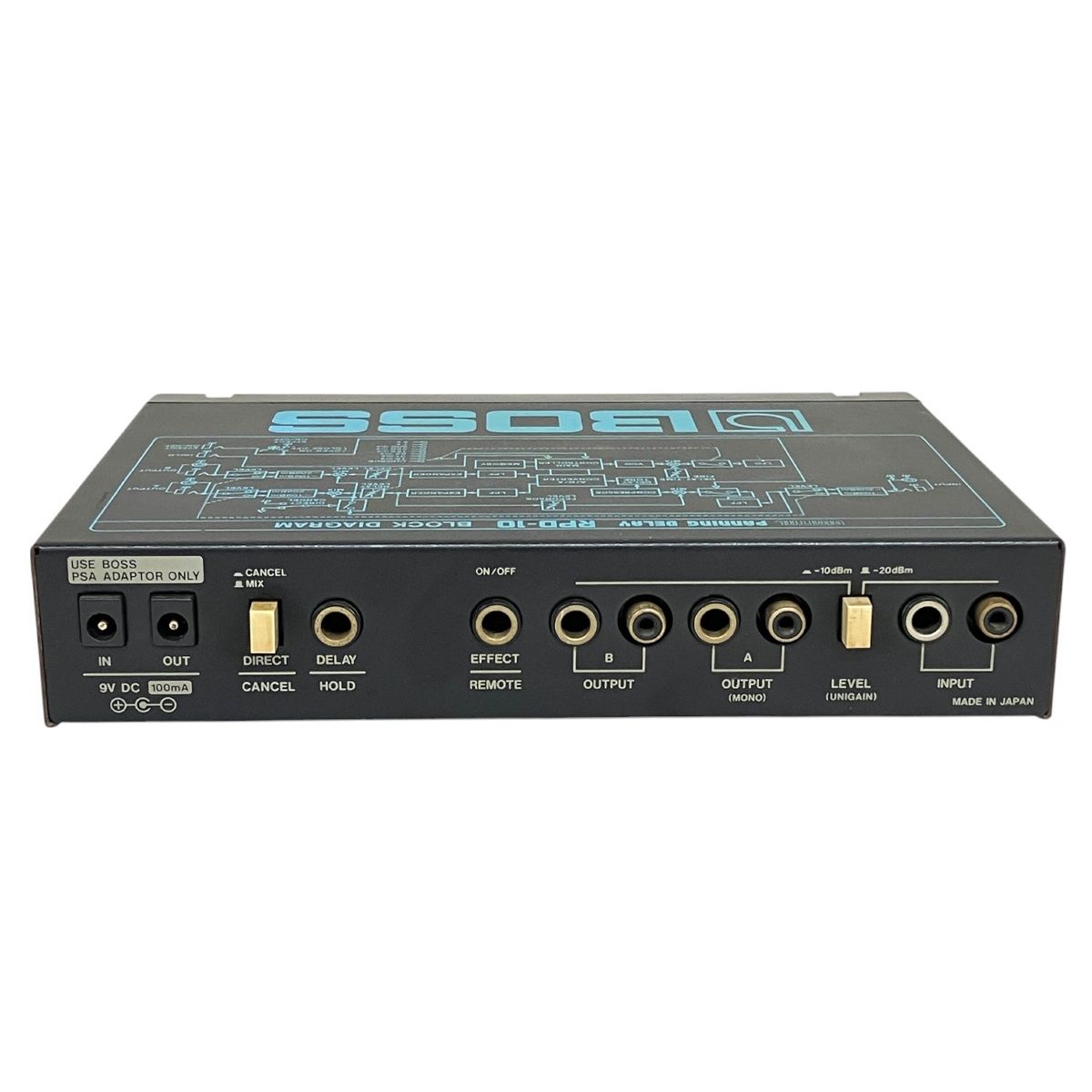 BOSS RPD-10 デジタル・パンニング・ディレイ ハーフラック BOSS ボス