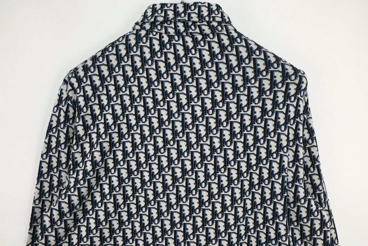 DIOR HOMME ディオール オブリーク ジャガード マネークリップ