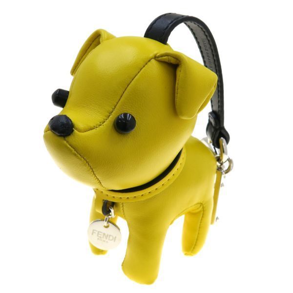 FENDI フェンディ イヌ ドッグ 犬モチーフ FFジャガード ITO チャーム