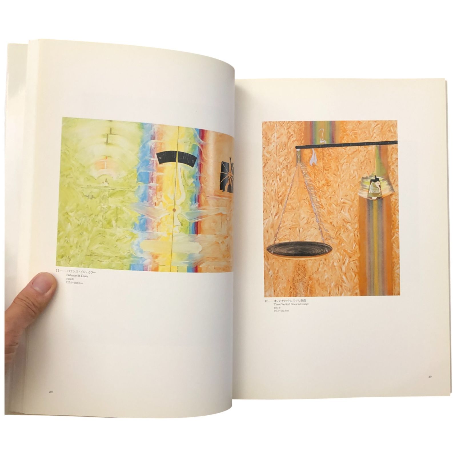 本 中西夏之展 広さと近さ—絵の姿形（2002〜2003年）カタログ（図録）