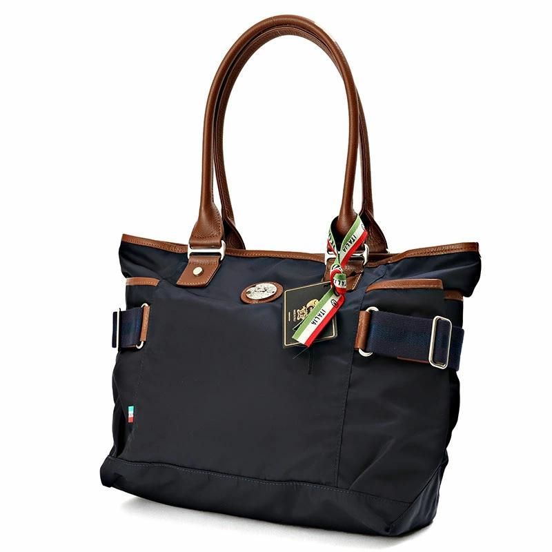 お見逃しなく！ OROBIANCO GRYDA-C-ST-ND トートバッグ メンズ ネイビー 並行輸入品 毎日がバーゲンセール！