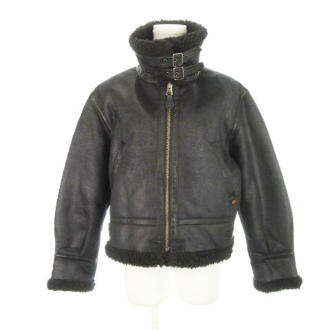 アルファ インダストリー b-3 メンズ B-3 パッチド フェイクムートン フライトジャケット ta1689ー268 alpha alpha アルファ インダストリー b-3 メンズ B-3 パッチド フェイク