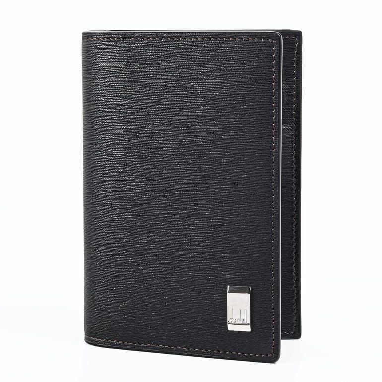 ダンヒル dunhill カードケース 名刺入れ サイドカー レザー メンズ ダークブラウン DUFP4700E 英国