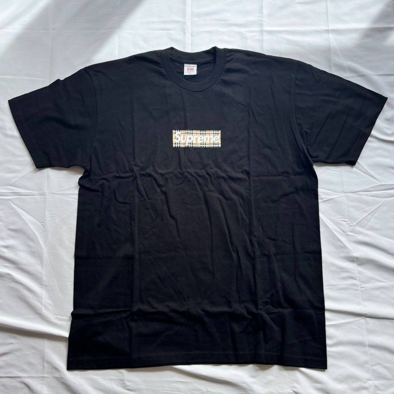 22ss Supreme Burberry Box Logo Tee XLサイズ シュプリーム
