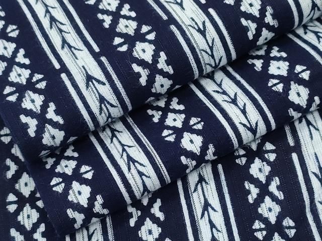 平和屋着物∴夏物 浴衣 縦綿絽 舞花間道 綿 CAAY4610ng