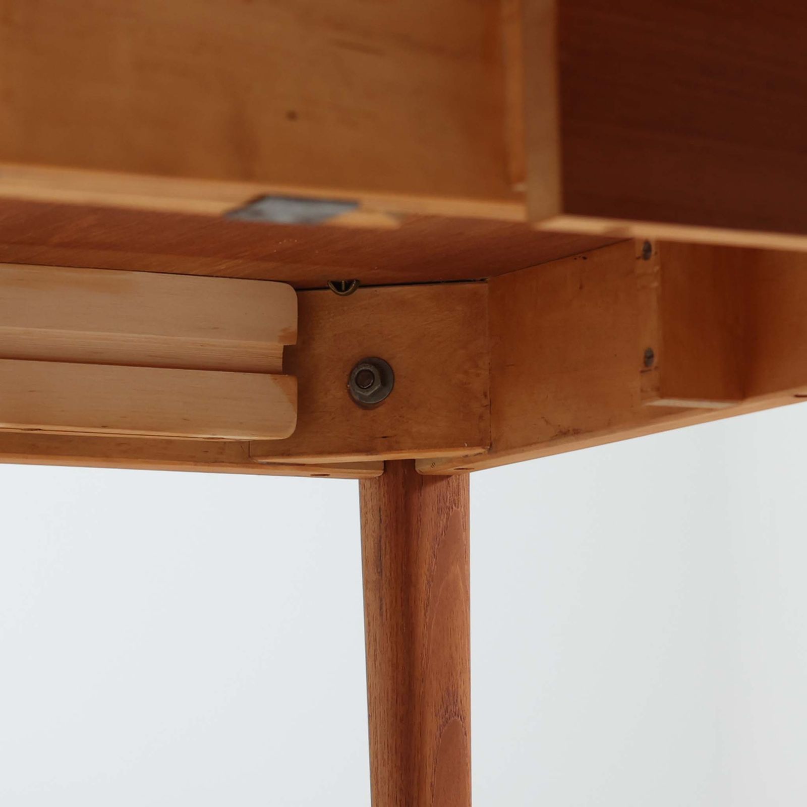 Nils Jonsson 円形エクステンションダイニングテーブル Malta チーク 直径110cm Troeds デンマーク製 DK17088 MARWIL-DEMENAGEMENTS_CH