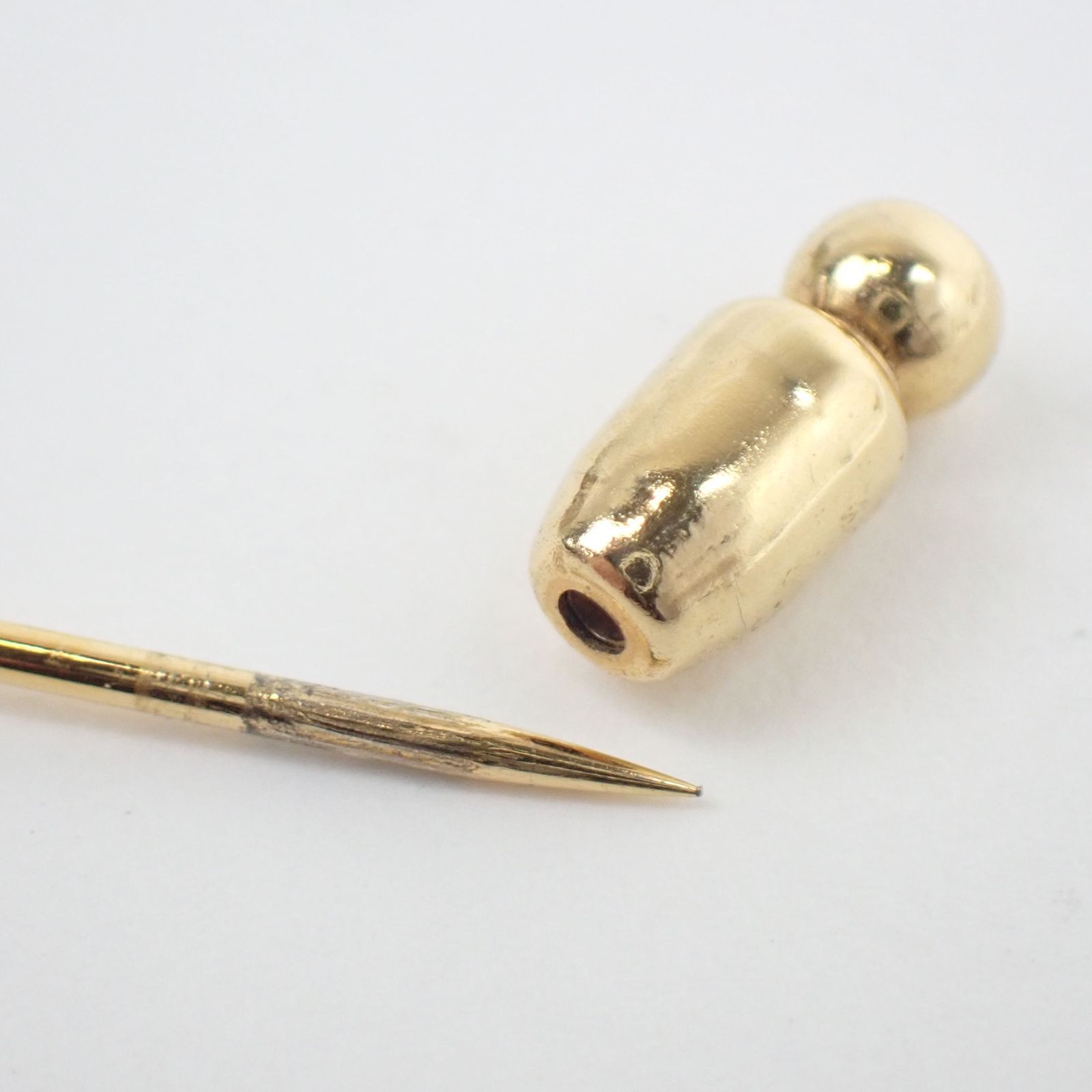 値上げ予定！ 美品 エルメス ピンブローチ 425552DX GP ブローチ