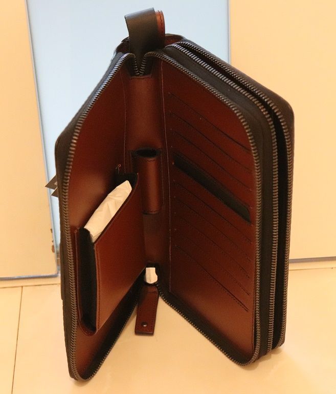 SERAPIANセラピアン新品ラウンドジップモノグラム長財布108900円 SERAPIANセラピアン新品ラウンドジップモノグラム長財布108900円