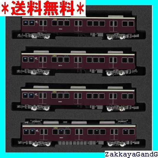 阪急電鉄　6000系　宝塚線　4両セット　グリーンマックス 鉄道模型】GREENMAX 阪急電鉄6000系 宝塚線 6001編成 開封・紹介【N