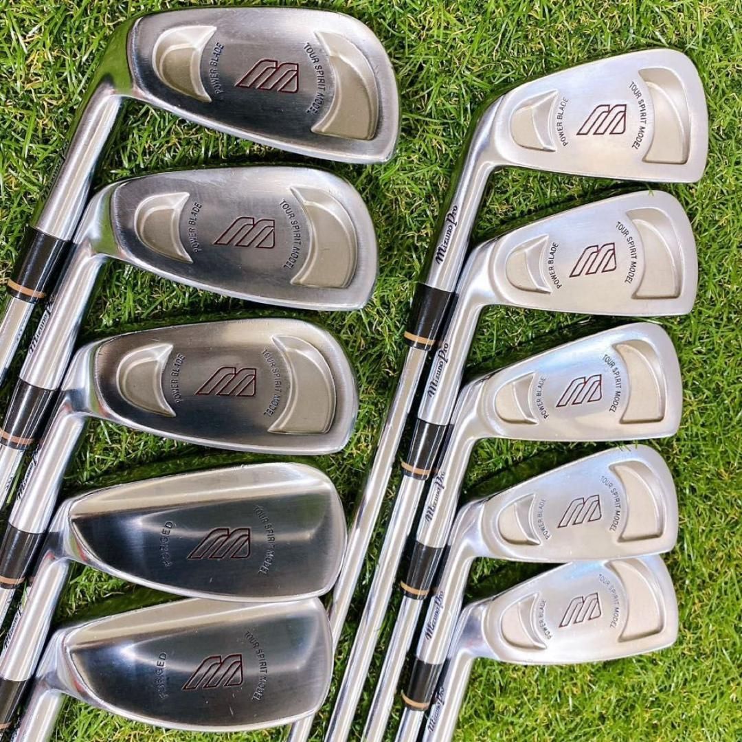 レフティ MIZUNO ミズノ ツアースピリット パワーブレード アイアンセット レフティ MIZUNO ミズノ ツアースピリット パワーブレード