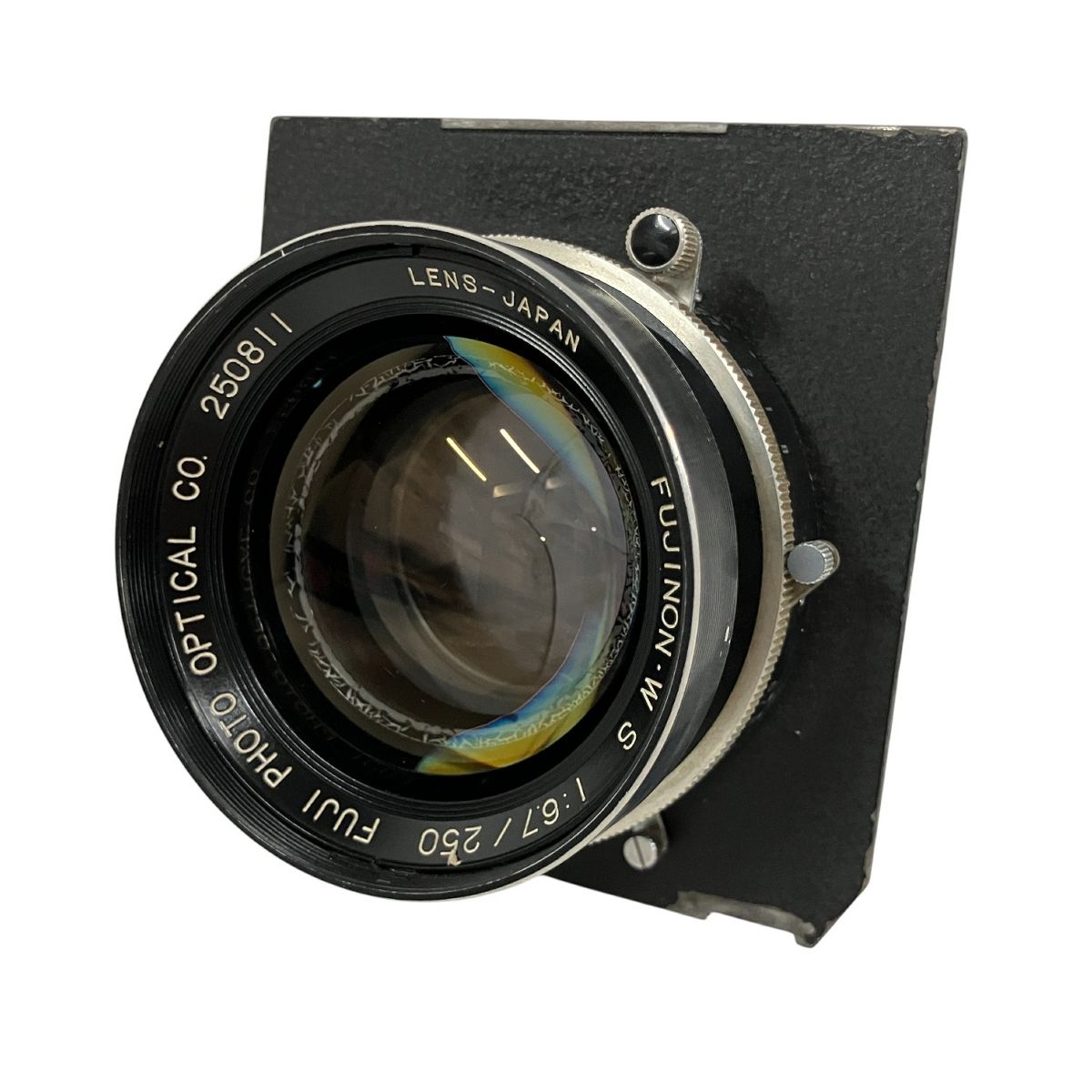 FUJIFILM FUJINON W F6.7 250mm フジノン 大判 カメラ レンズ リンホフ ボード 富士フィルム ジャンク B10408314