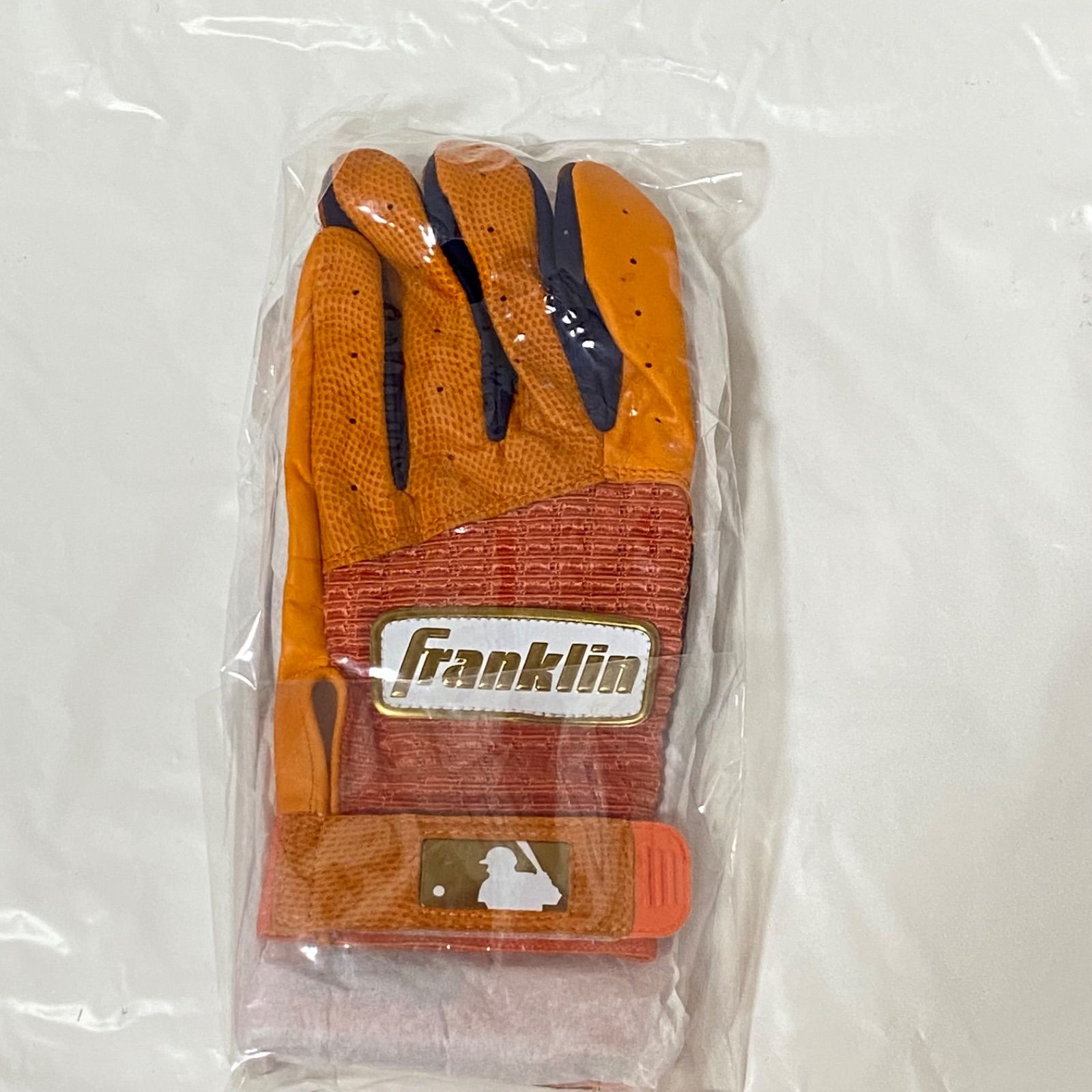 Franklin Pro Classic オレンジ×ネイビー バッティンググローブ