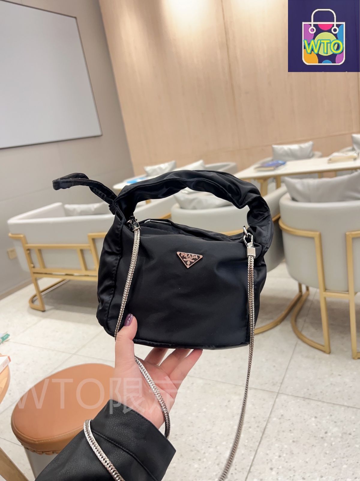 極希少　ビンテージ　2way PRADA ガーメントバッグ　キャメル 本日特価] TOP New 2025 高品質3点セット - Prada 2点セット +