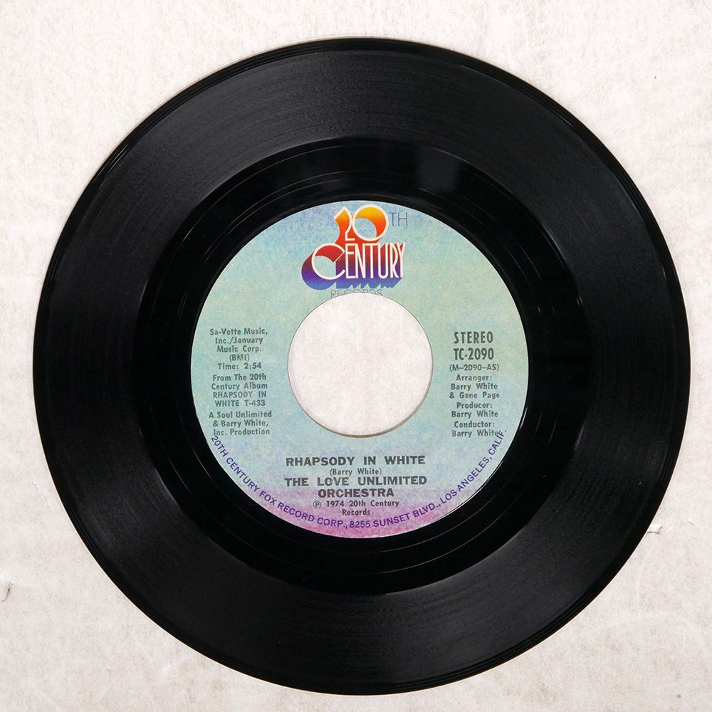 Love Unlimited / He's All I've Got レコード LP 20th Century