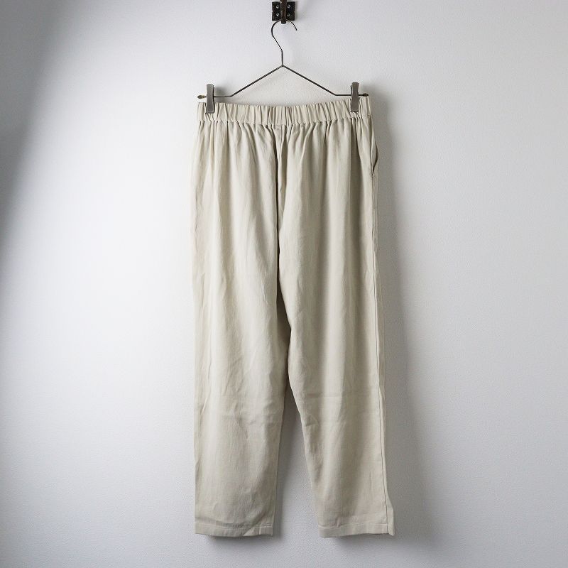 美品★evam eva★24SS コットンタックパンツ テーパード 美品☆evam eva☆24SS コットンタックパンツ テーパード - メルカリ