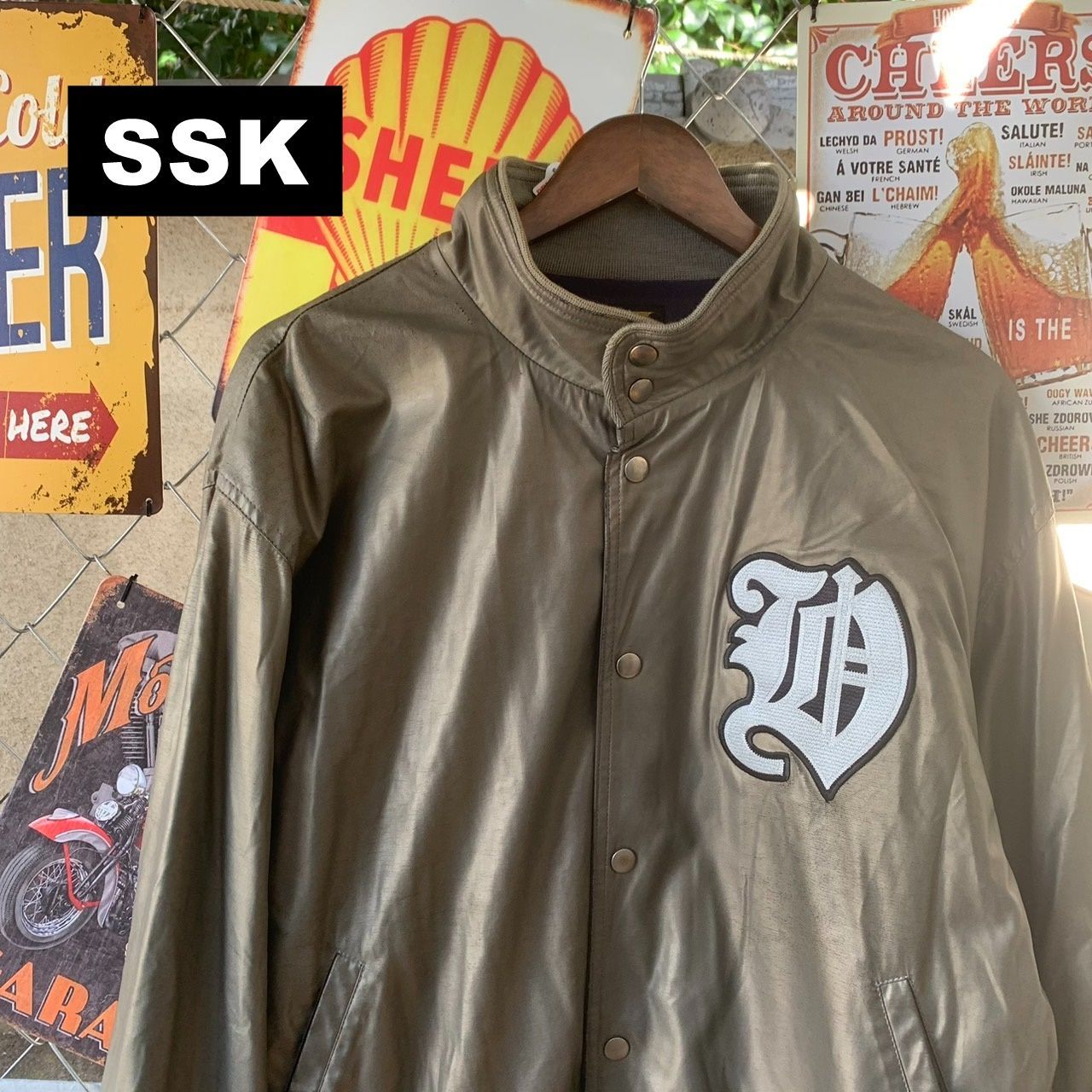 湘南シーレックス ウィンドブレーカー デサント NPBマーク 未使用 B934