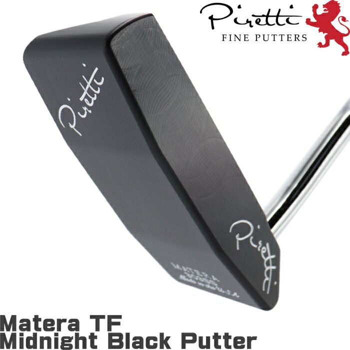 Piretti ピレッティ マテラ TF ミッドナイトブラック パター