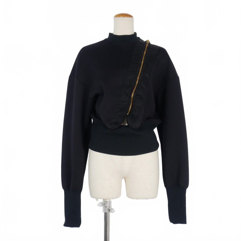 アキコアオキ AKIKOAOKI マットスウェットトップス ドロップショルダー  