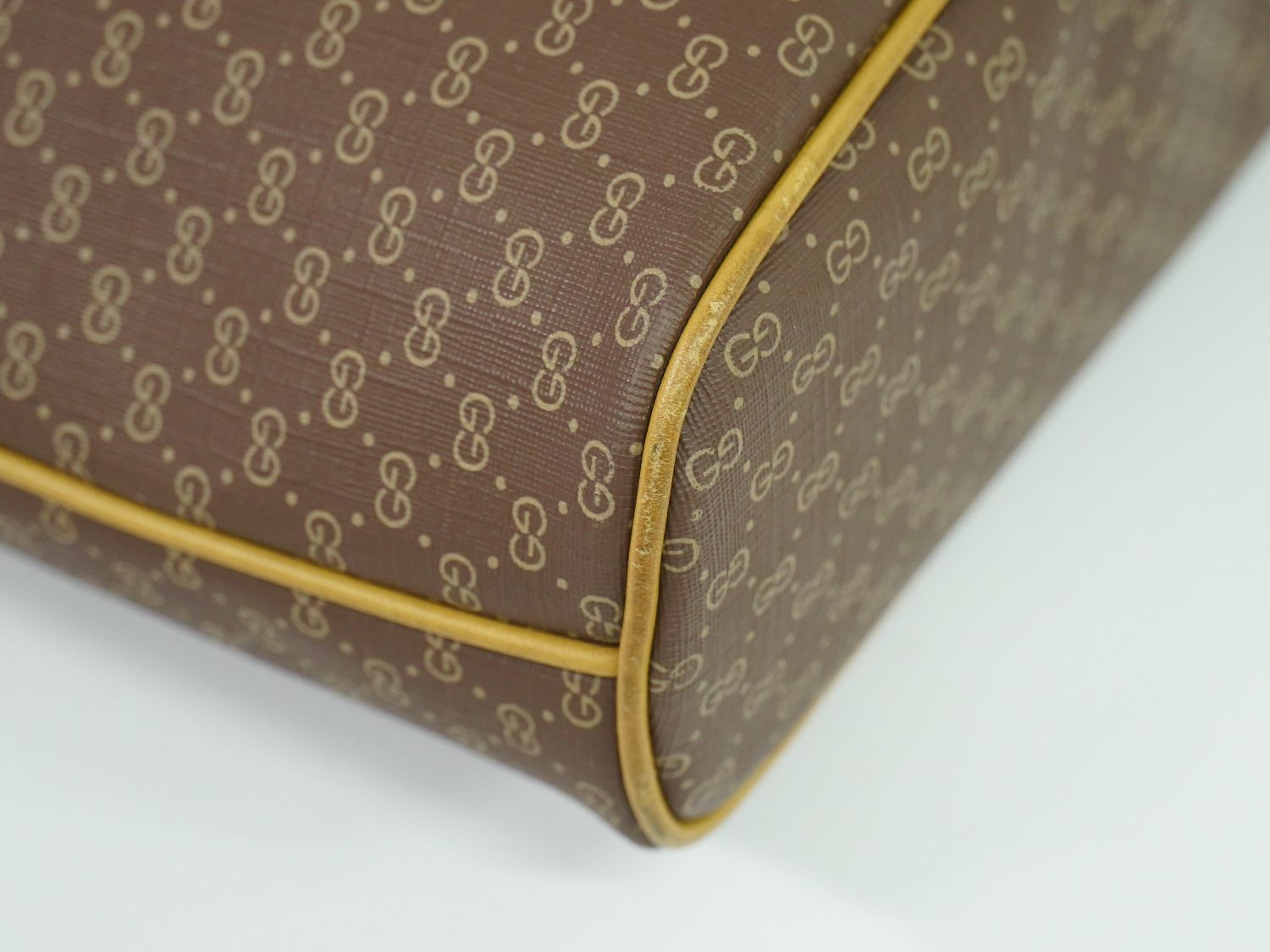 本物 グッチ GUCCI オールドグッチ マイクロGG ショルダーバッグ  