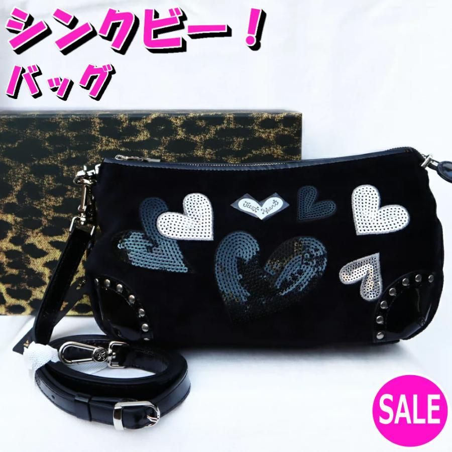 ✨極美品 Think Bee! シンクビー ショルダーバッグ 2way チェーン シンクビー バッグ ロックハート Think Bee! 2ウェイショルダー