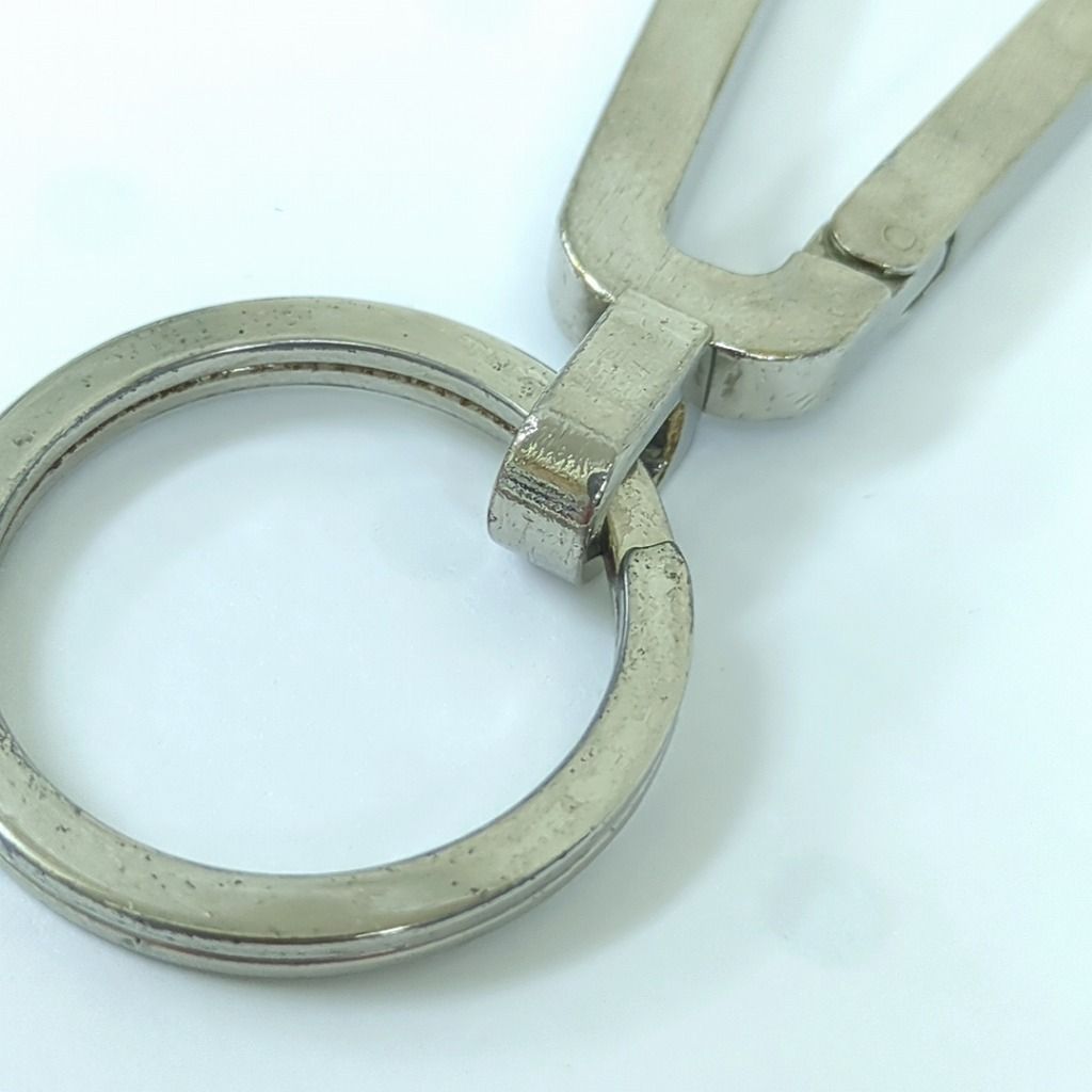 PRADA プラダ カラビナ キーリング シルバー PRADA プラダ カラビナ キーリング シルバー