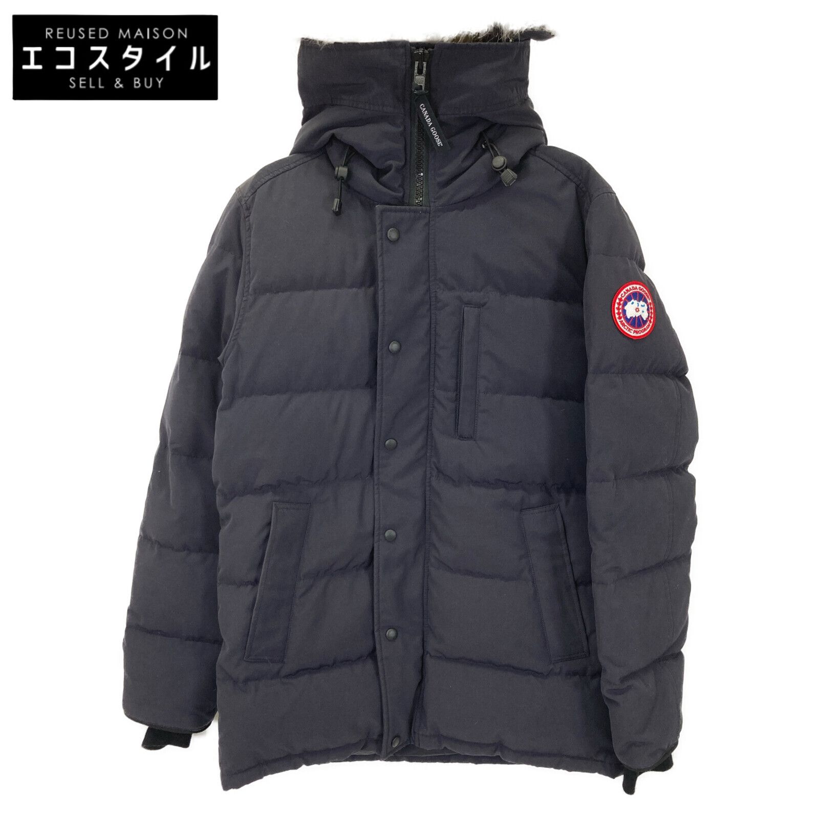 美品】 Canada Goose カナダグース ネイビー ダウンジャケット