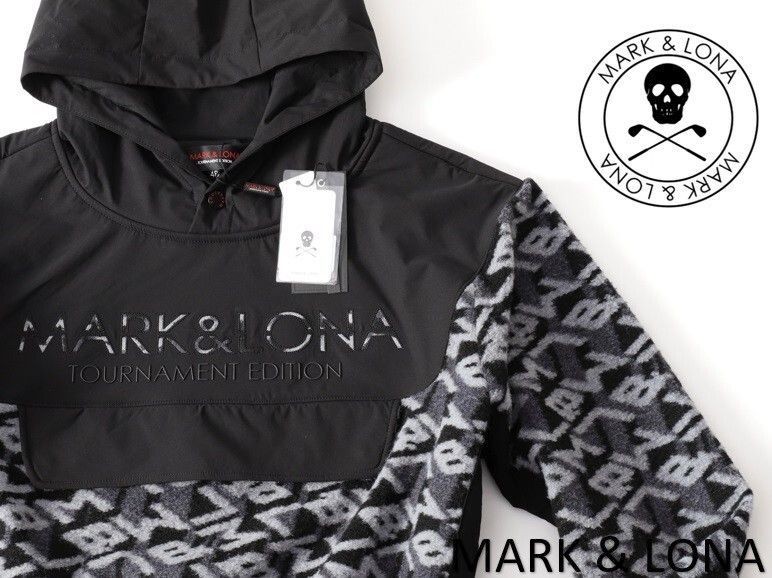 韓国限定 MARK&LONA マーク&ロナ☆M TN LOGO JQD JERSEY CREW プル