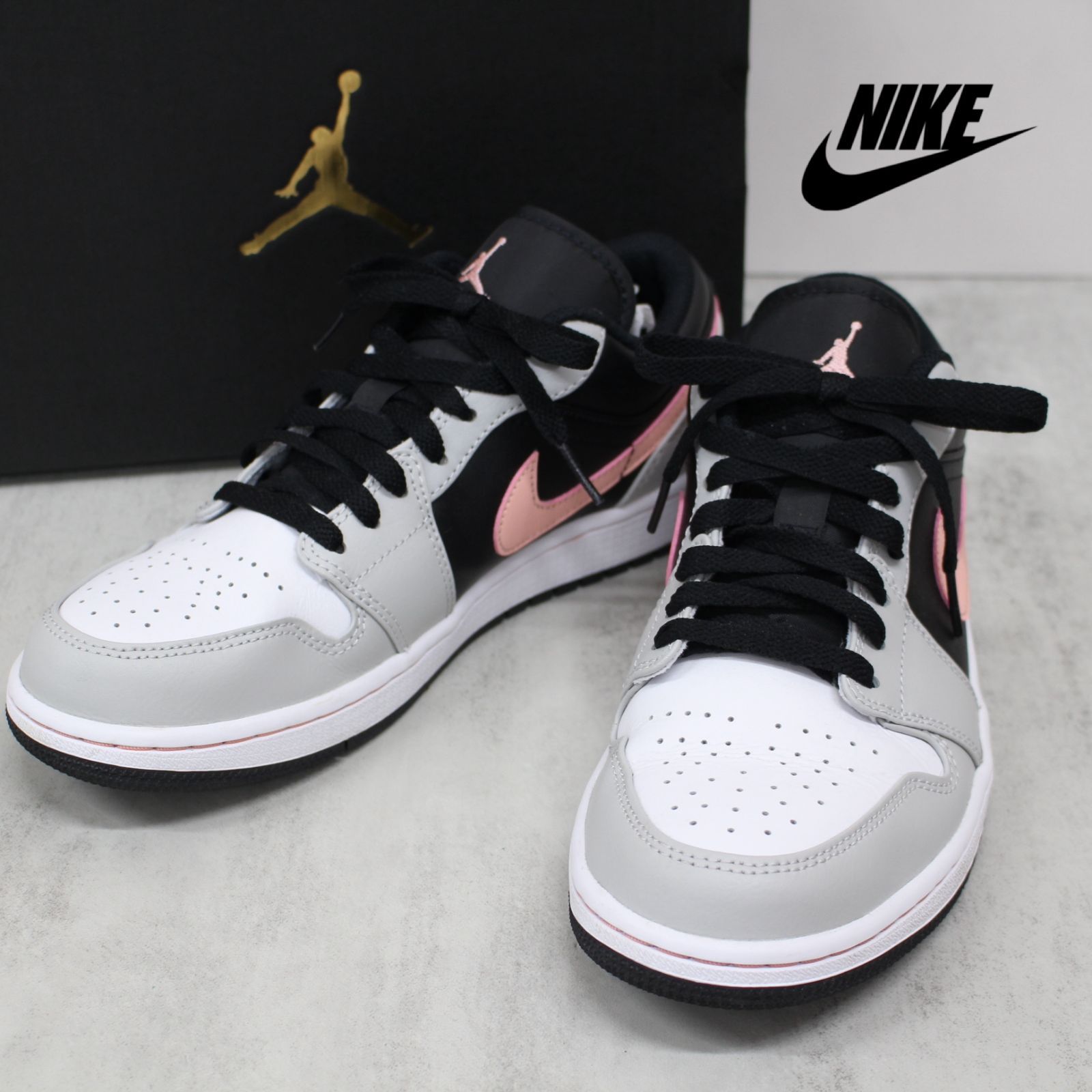 S018)【美品】NIKE AIR JORDAN 1 LOW スニーカー 553558-062 26cm 