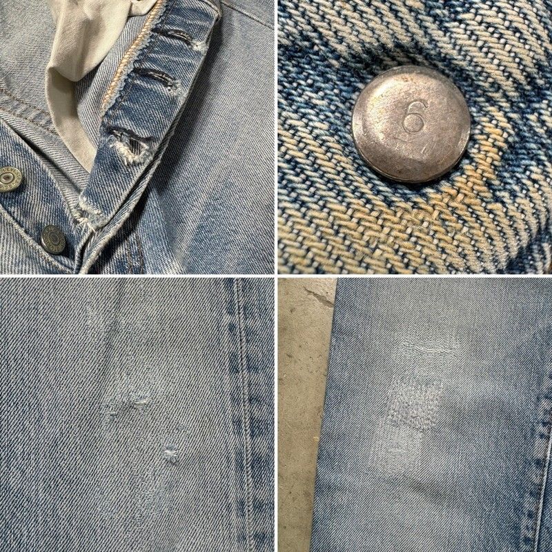 70's~80's Levi's 501 デニム 66後期 赤耳 実寸W28 USA製