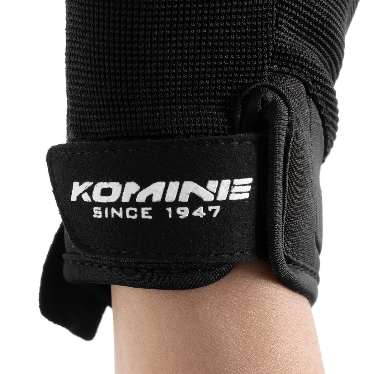 【人気商品】ライドメッシュグローブ GK-1683 アレシア バイク用 Black コミネ(KOMINE) XL