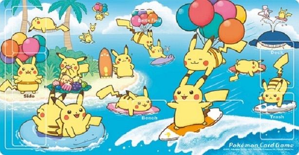なみのりピカチュウ＆そらをとぶピカチュウ サプライ2点セット