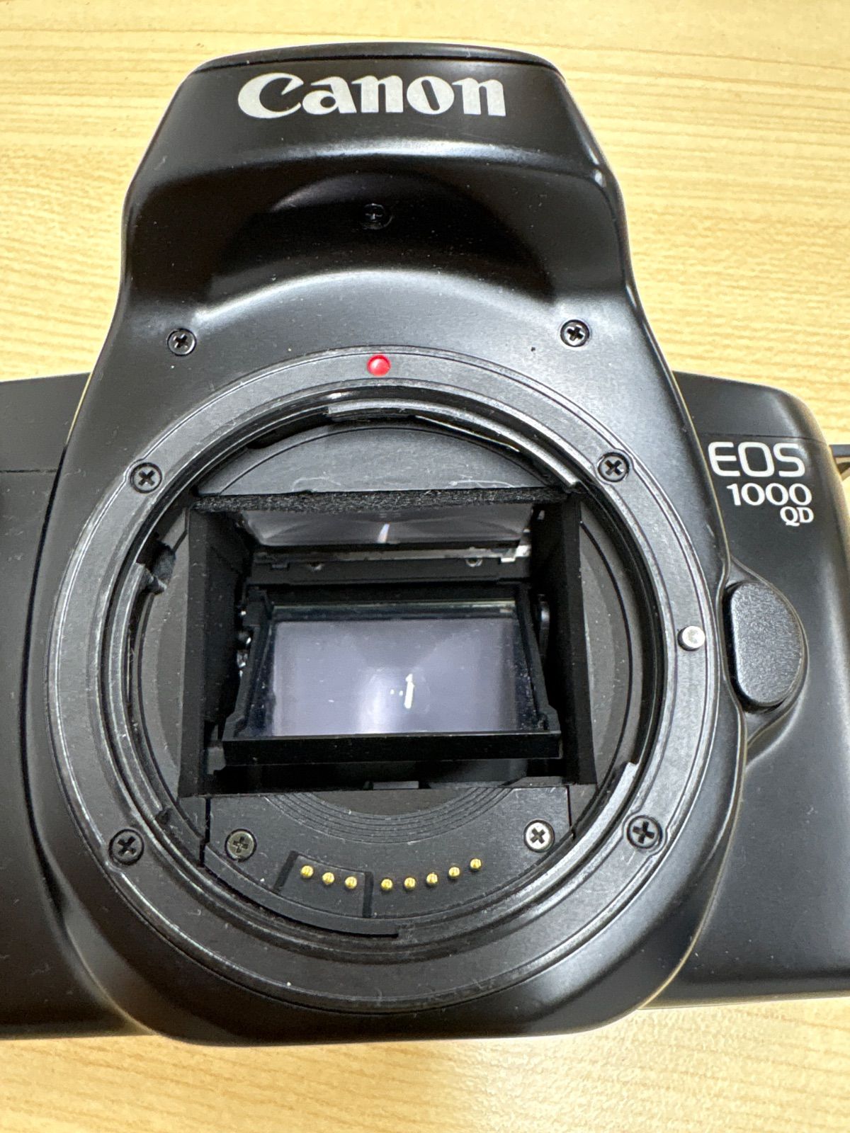 Canon EOS1000QD フィルムカメラ レンズ付き - メルカリ