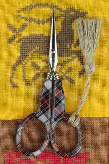 Sajou サジュー ハサミ Ciseaux à broder Sajou tissu écossais フランス 手芸はさみ メゾンサジュー CIS_SAJ_ECOS_01 17,666円