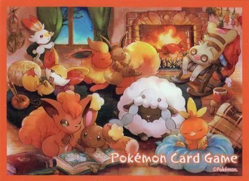 [Used] Supply Pokémon Card Game Deck Shield (Sleeve) Warm, Soft, Pocky, Pokemon Center, Pokémon Store Limited