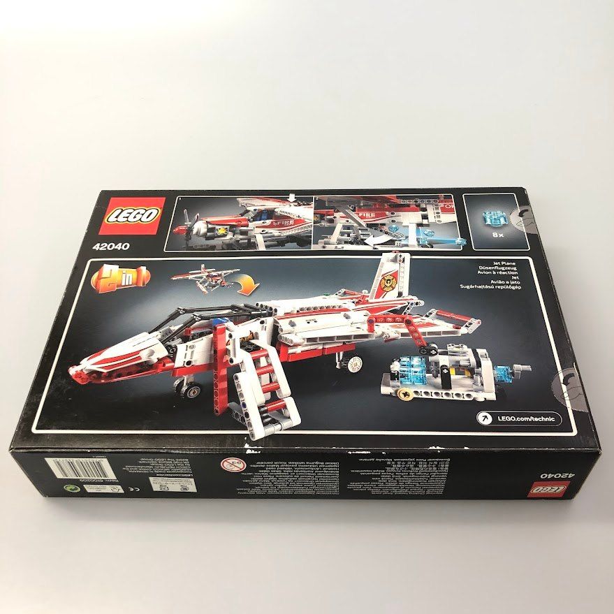 正規品 新品未開封 LEGO レゴ テクニック 42040 ファイヤープレーン HD-182-G Fire Plane 飛行機 ヒコーキ ジェット機  戦闘機 372