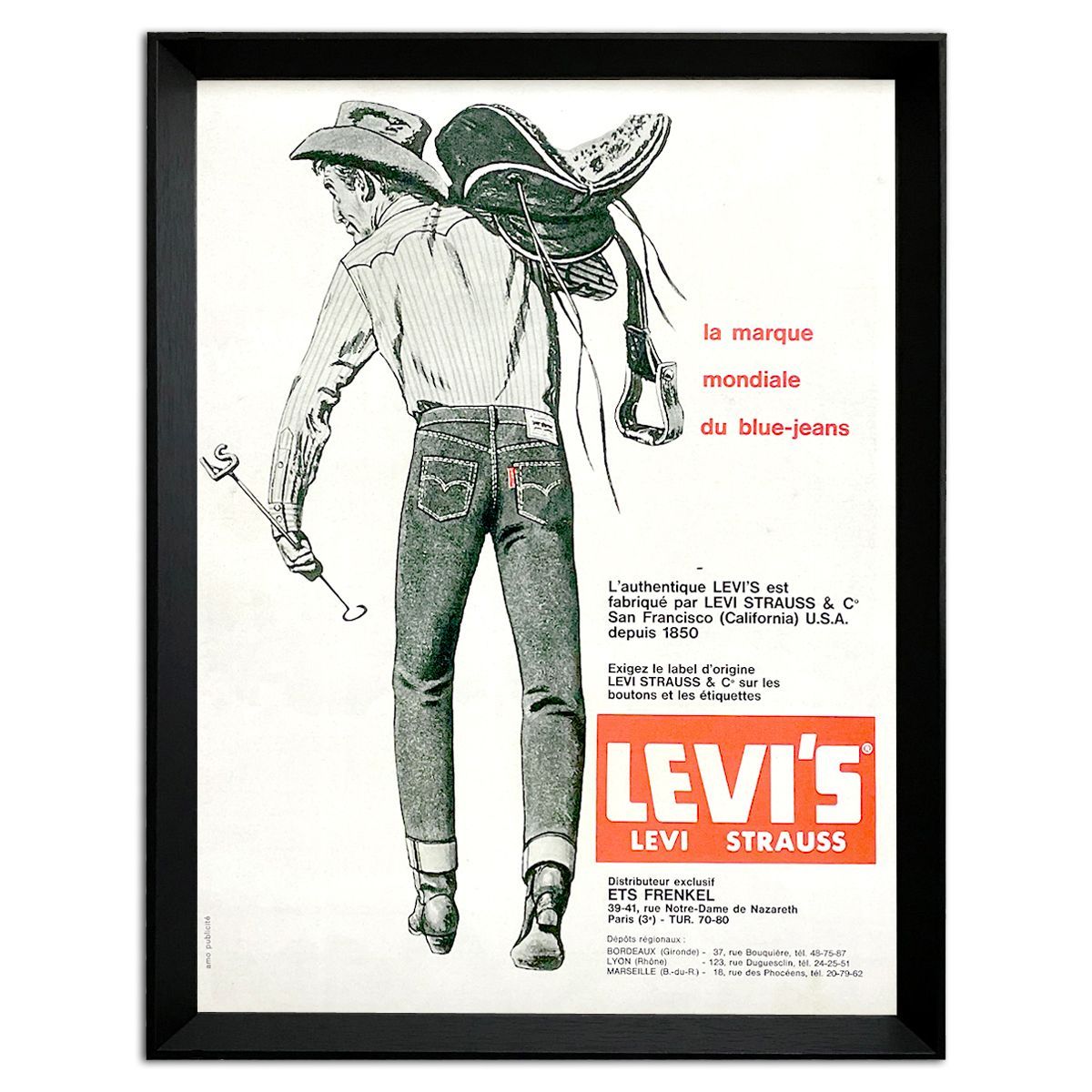 levi's 70年代 ポスター 【公式通販】