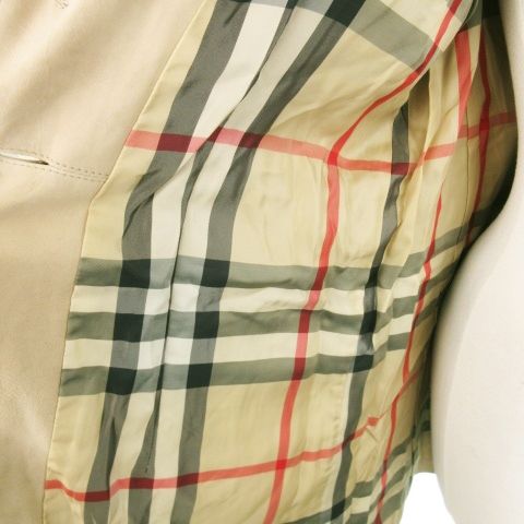 バーバリー ロンドン BURBERRY LONDON ゴートスエードコート 本革 やぎ  