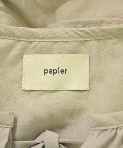 papier パピエ カジュアルシャツ レディース 【古着】【中古】 papier カジュアルシャツ レディース 【古着】【中古】【送料無料