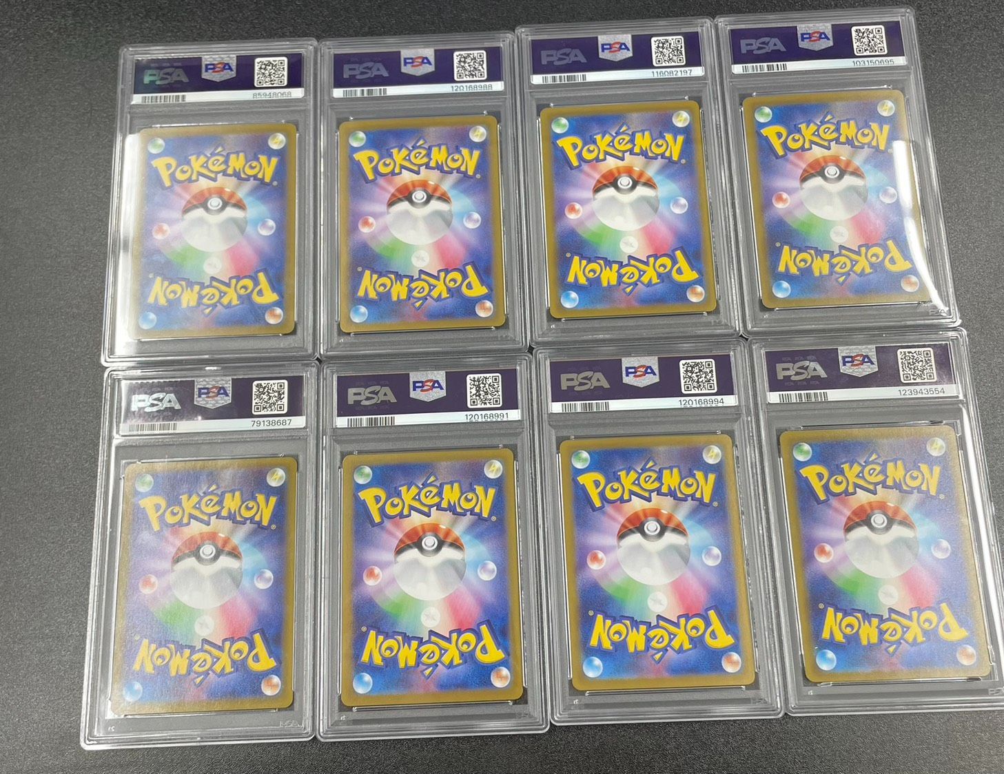 PSA9 16枚 野盗三姉妹 アルセウスV ガラルファイヤー マーシャド―＆カイリキーGX イーブイGX カビゴンGX ゼニガメ カイ ブースター オリジンディアルガ カズミのラプラス フリーザー ルナトーン タマンチュラ カスミのコダック