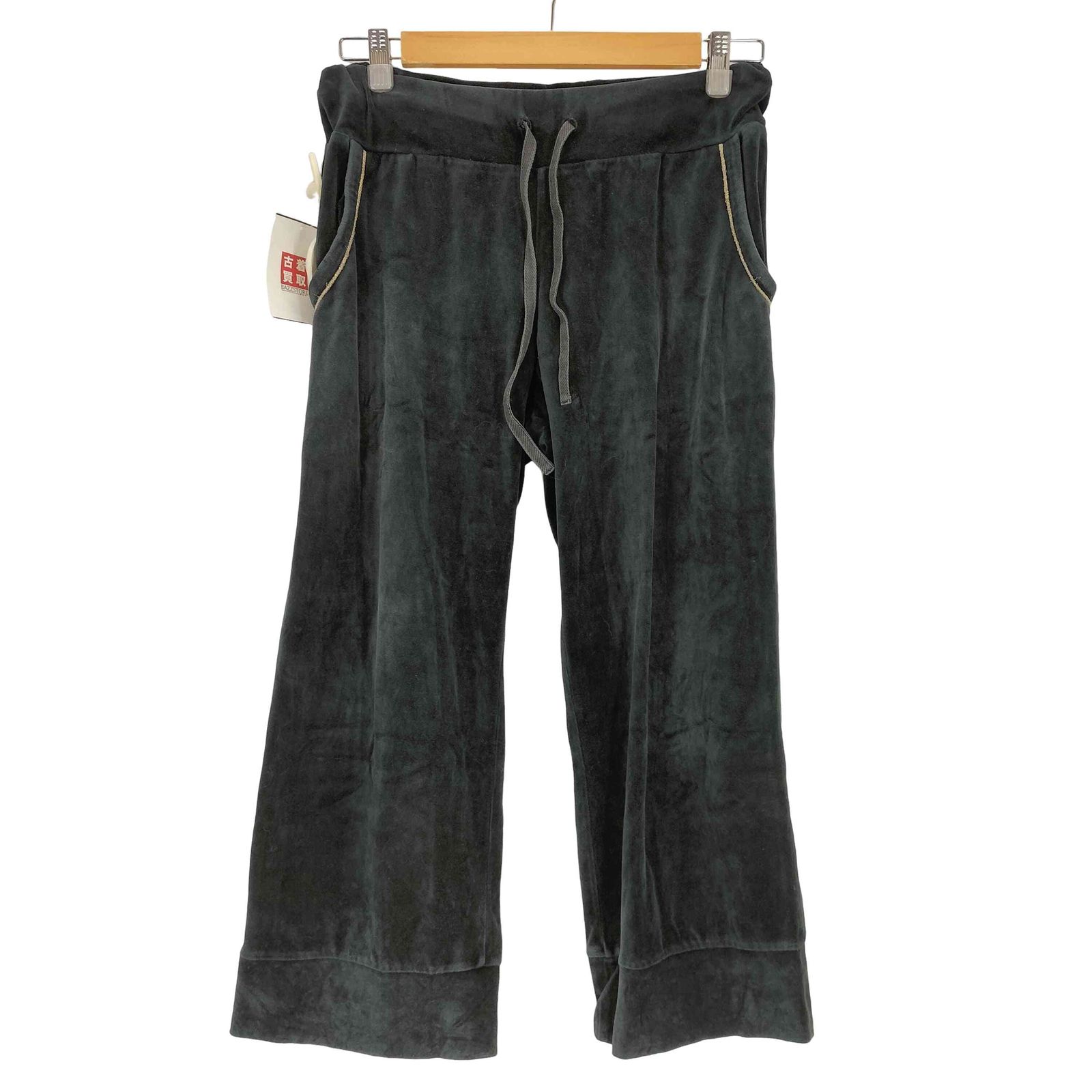 リミフゥ LIMI feu ベロアクロップドパンツ レディース 表記無