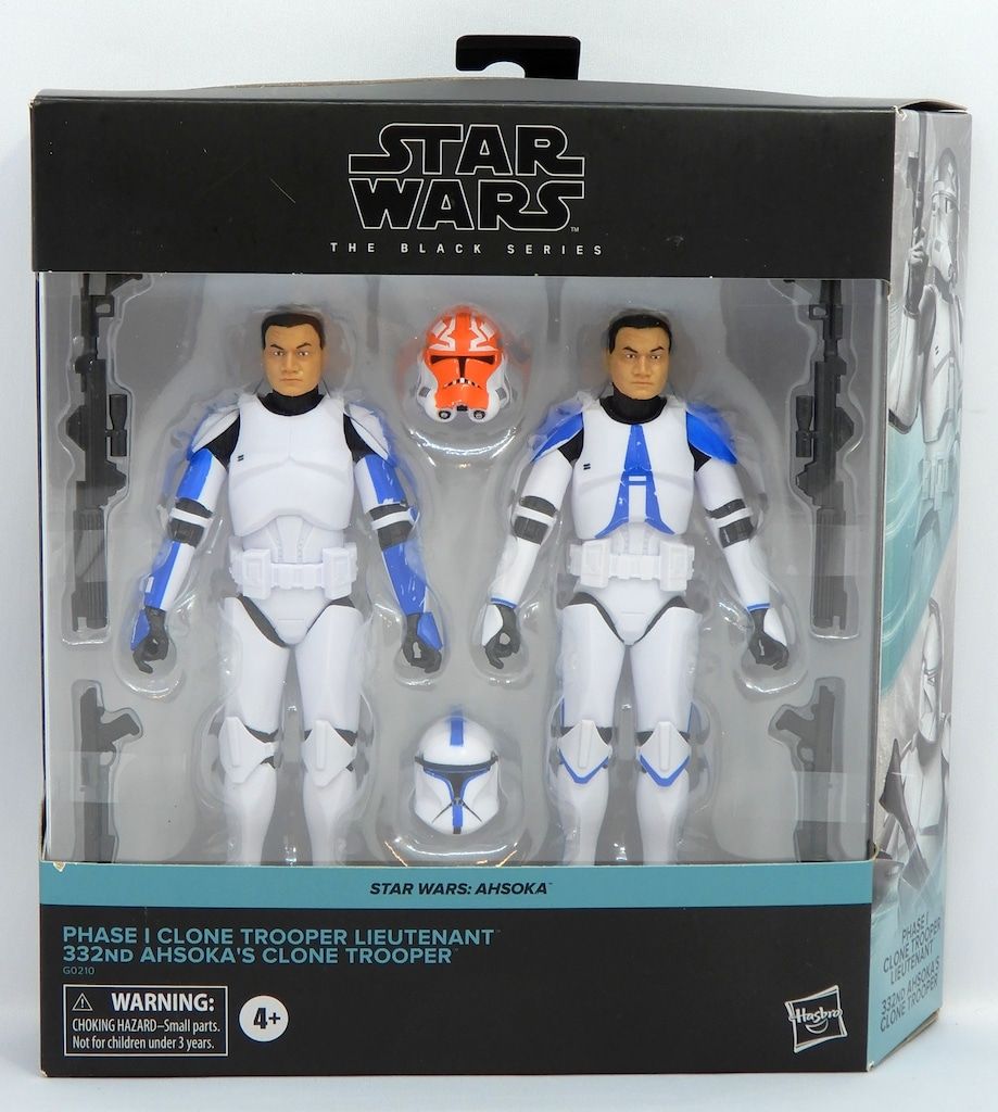 HASBRO THE BLACK PHASE 1 CLONE TROOPER LIEUTENANT / 332ND AHSOKAS CLONE TROOP 6インチ