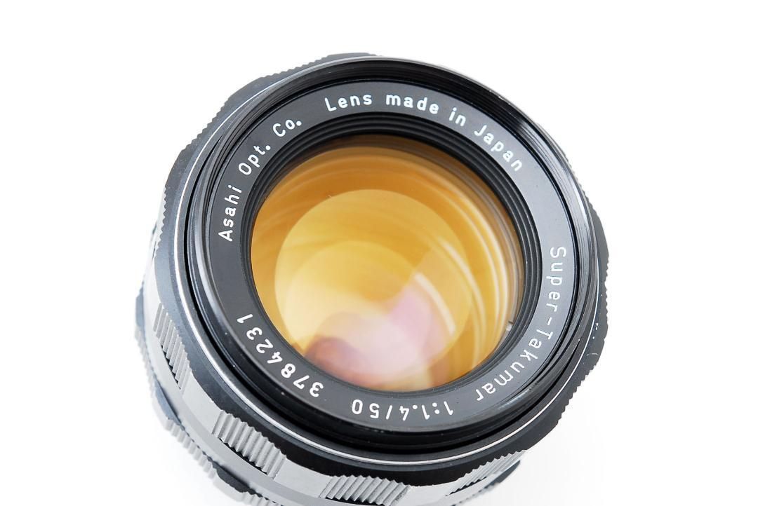 コンビニ受取対応商品】 Super Takumar 50mm F1.4 黄変なし フィルター